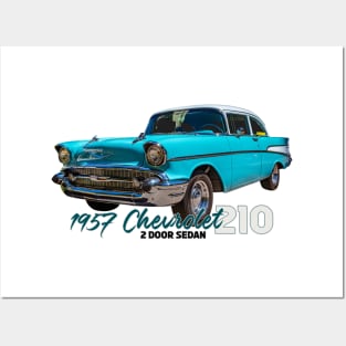 1957 Chevrolet 210 2 Door Sedan Posters and Art